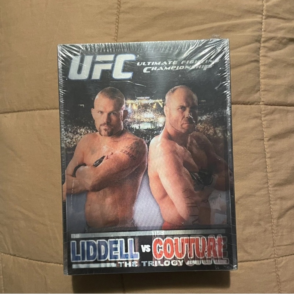 UFC Iceman Liddel vs Natural Couture Trilogy DVD  Limited Edition T-Shirt NEW